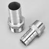 10pcs Stainless Steel Barb Fittings 1/2'' NPT Male Threads Hose Connector 8/19/20mm Garden Water Pipe Plumbing Fittings