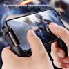 Mobile Phone Holder Non-slip Ergonomic Stretch Function Convenient Four-finger Linkage Bracket ABS Cell Phone Game Joystick Stand for Live Streaming