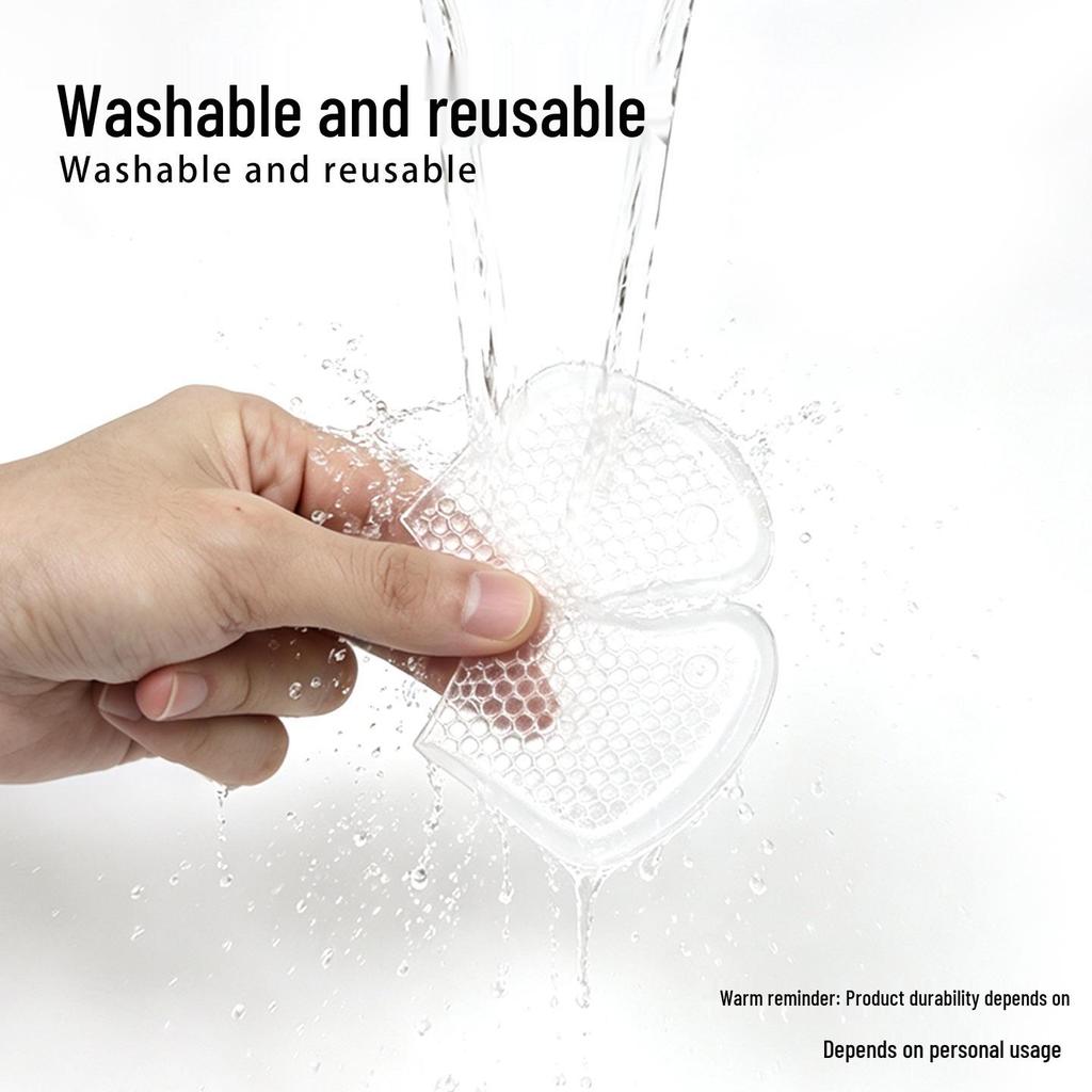 Soft Self-Adhesive Honeycomb Forefoot Insole for Size Adjustment