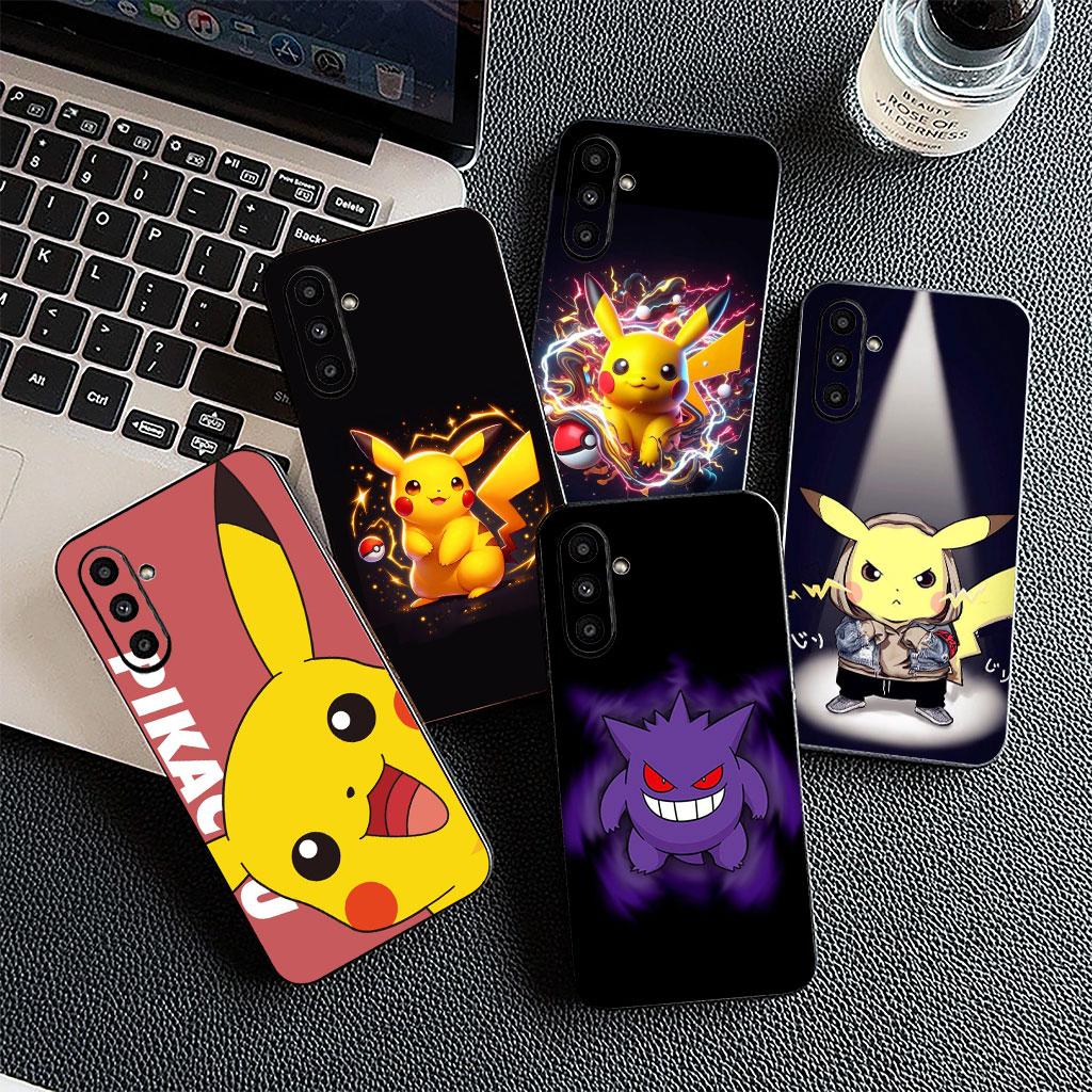 Phone Cover for Motorola Moto G55 G45 G75 G85 G13 Edge 50 30 Fusion 40 NEO Ultra Pro Soft Case P-Pokemons GO Gengar P-Pikachus