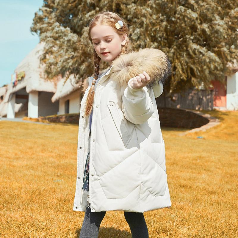 Manteau Hiver Petite Fille Runstarshow Manteau D'hiver Rembourré Pour Filles - Veste Matelassée à Capuche Avec Capuche - Vêtement D'extérieur Chaud Avec Poches Pour Filles De 7 à 16 Ans, Noir