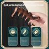 Five Teeth Sandalwood Massage Comb Head Face Nose Eye Shoulder Neck Scraping Comb Anti-Static Anti-Hair Loss Meridian Massage
