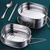 Huabeishi 304 Stainless Steel Lunch Box