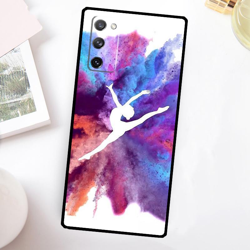 Gymnastics Oil Painting Phone Case For Samsung Galaxy S26 S25 S24 S23 Ultra S20 FE S21 FE S22 Plus S10 S25 FE Cover