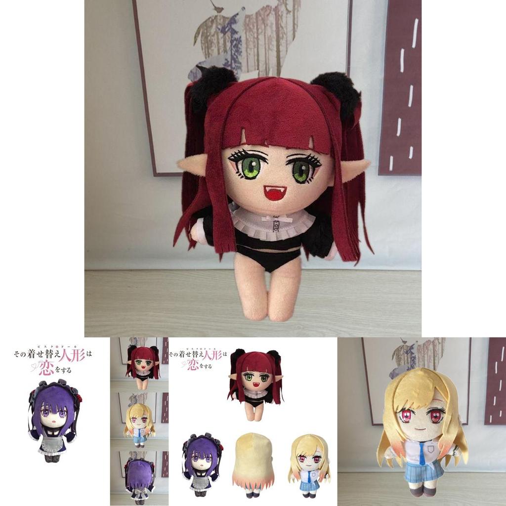 Cute My Dress-up Darling Marin Devil Maid Plush Doll For Cosplay And Decoration