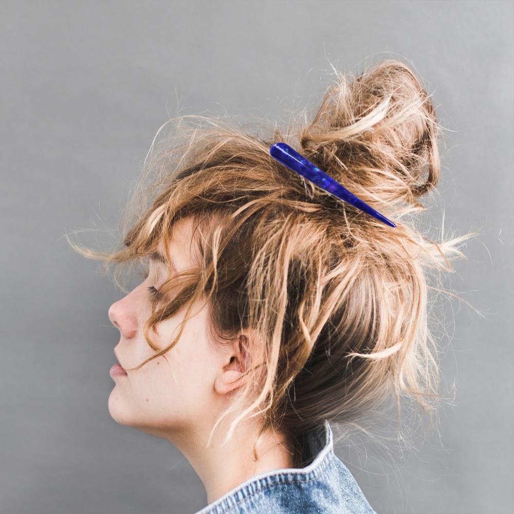 Long Stick Hair Clip Large Alligator Hair Clips Metal Hairgrips Non-Slip Acetic Acid Hairpin