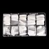 kads 500pcs ABS Nail Tips French Nails for Acrylic False Nails Press On Fake Nails Manicure Tools