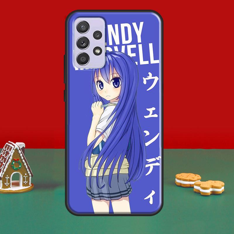 Natsu Erza Fairy Tail Case For Samsung A51 A71 A50 A70 A41 A31 A11 A10 A52S A21S A12 A22 A32 A42 A52 A72 Cover