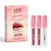 Love Earth Liquid Lip Gloss - Brights Mini Combo Pack For Soft & Dewy Lips Enriched with Vitamin E & Almond Oil |Lightweight Non Sticky Lip Shine