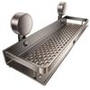 2026 New Suction Cup Storage Rack, Shower Shelves for Inside Shower No Drilling,Large Capacity Removable Bathroom Storage Rack