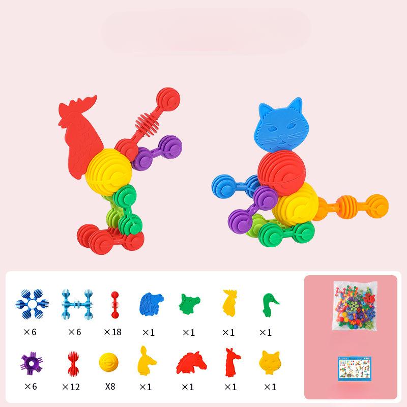 

Детская грива Строительные блоки Игрушки Раннее образование Мальчик Частицы Колючий ежик Гребень для девочки