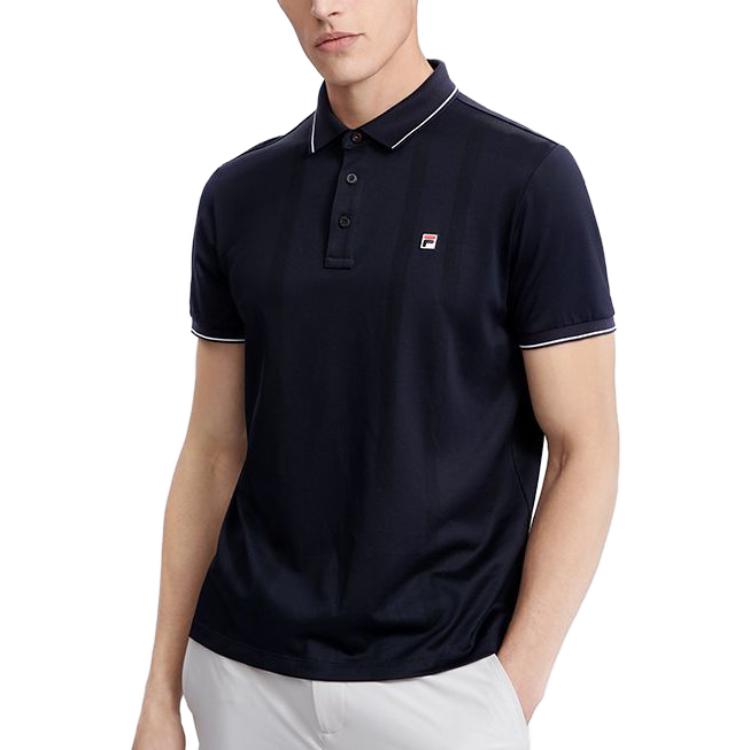 FILA Polo Shirt Men's Legend Blue F11M321104FNV