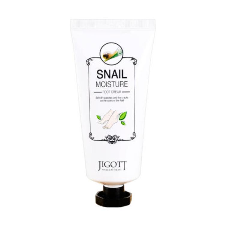 Jigott Snail Moisture Foot Cream – Repairing & Hydrating for Dry Feet