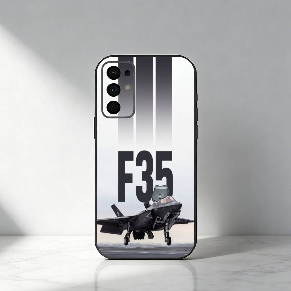 

Чехол для телефона Истребитель F35 F22 SU57 Для Samsung S25,S24,S21,S22,S23,S20,Ultra,S26,Plus,Fe,Note,5G Черный Чехол Samsung S22ULTRA5G
