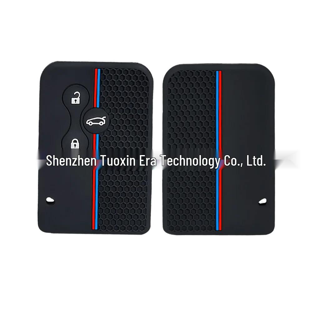 Renault Koleos Silicone Key Cover for Smart Card Key - Compatible with Dongfeng, Toyota, BMW Models