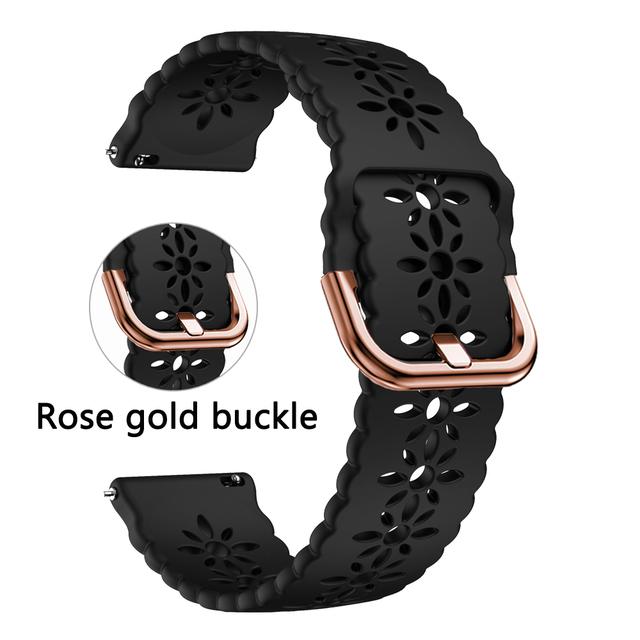 20mm Silicone Band For Amazfit GTS/2/2e/3/4/GTS2 Mini/GTR 42mm Sport Watch Bracelet Amazfit Bip U 3 Pro Strap Watchband Correa