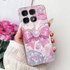 Clear For Xiaomi 14T Case Cover Luxury Cute Cat Fashion Flowers Funny Cool Painted Soft Phone Case 2406APNFAG