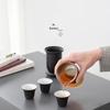 Mr. Nanshan Ceramic Portable Travel Tea Set
