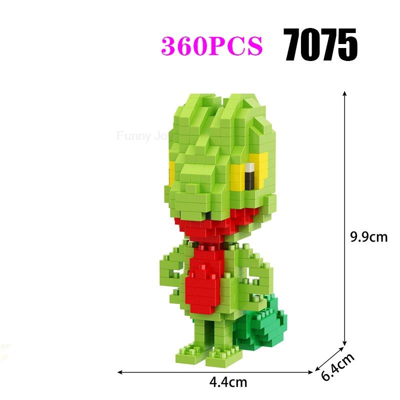 Funny Pokemon Building Blocks Assembly Anime Picachu Charizard Doll Blastoise Bulbasaur Gengar Pokémon Bricks Toy for Kid Gift