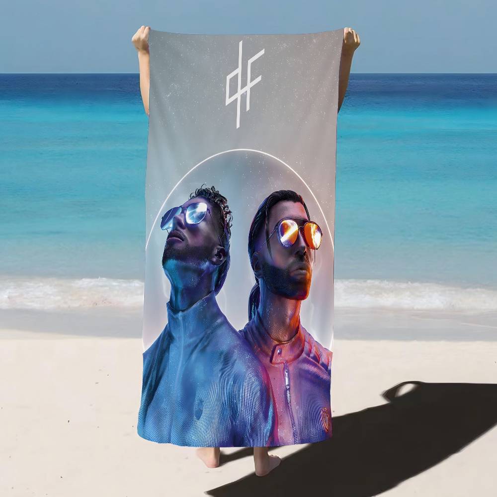 PNL QLF rapper singer Anime Beach Swimming Towel Soft Absorbent Washcloth Children's Gifts for Kids Travel Camping Gym