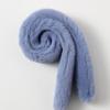 LALA Fur Scarf Petite Blue
