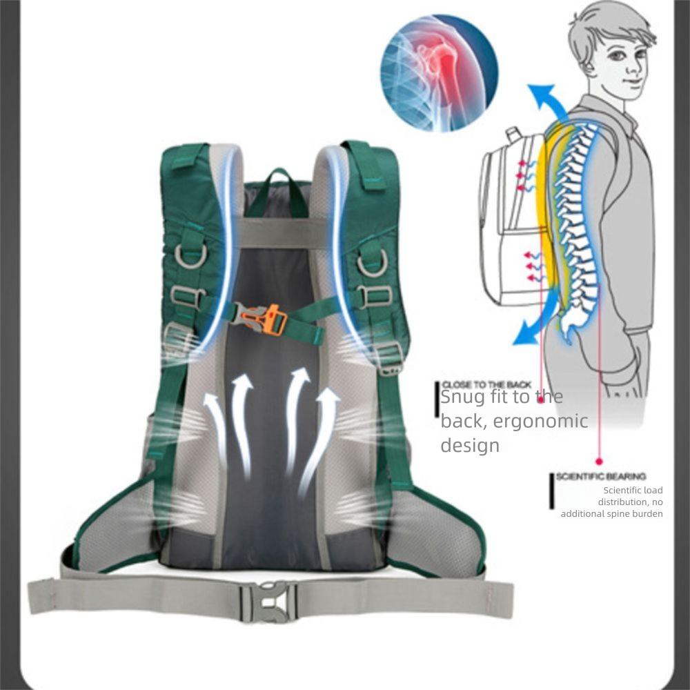 40L Mountaineering Backpack Multi-Color Travel Backpack Breathable Hiking Backpacks  Climbing