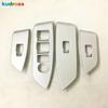 For Mazda CX-5 KF CX-8 2017-2024 2025 Carbon Car Door Armrest Window Lift Switch Button Panel Cover Trim Interior Accessories