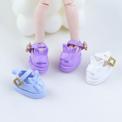 2 Stück 1:12 OB11 Süße Prinzessin Perlen Mary Janes Puppe Klassische Schuhe Anzug Für Ob11 1/12 Bjd Abnehmbare Puppe Gsc DOD Puppenzubehör
