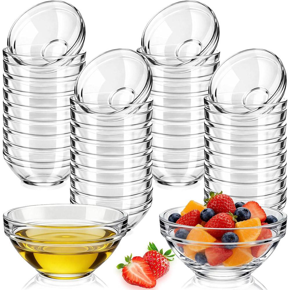 Multi Functional Cake Mold Glass Bowl High Temperature Resistant Pudding Jelly Beauty Salon Essential Oil Facial Mask Bowl