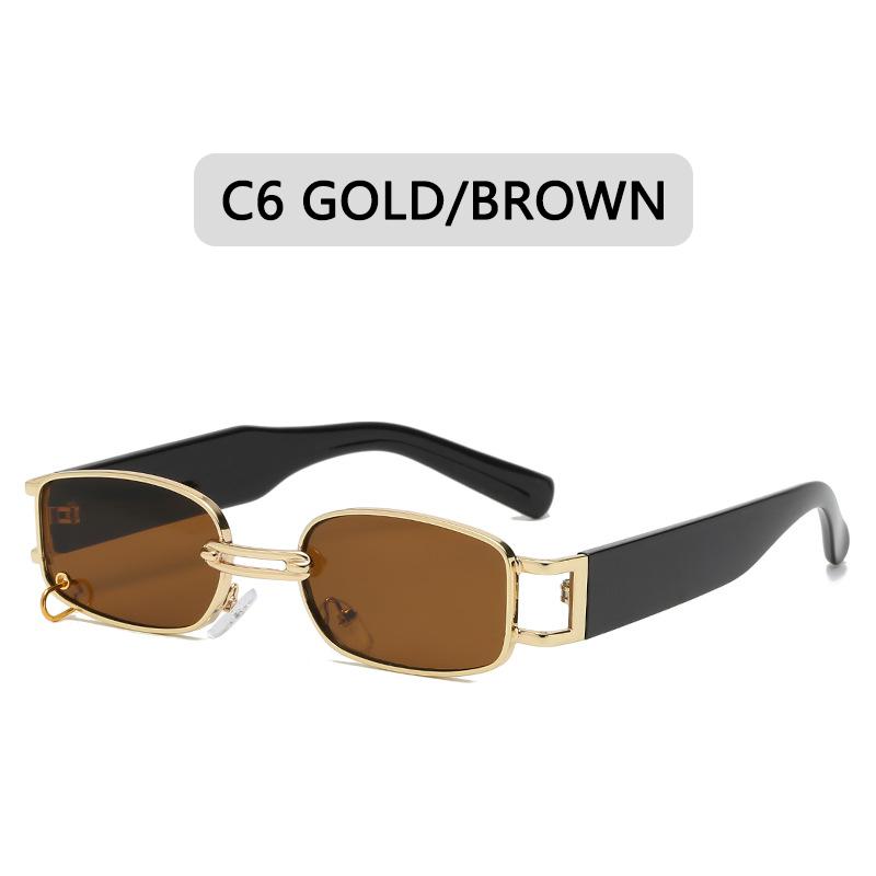 

Новые квадратные солнцезащитные очки женские роскошные дизайнерские маленькие прямоугольные солнцезащитные очки UV400 мужские черные очки ретро очки для женщин with label