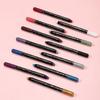 Stick Ombretto 12 Colori Glitter Trucco Occhi Facile da Applicare A Prova di Sbavature Matita Ombretto Shimmer Trucco Occhi