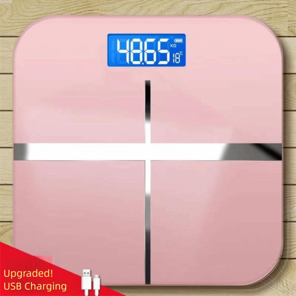 USB Charging Smart Body Scale High-Precision Digital Bathroom Scale Weight Loss Scale  Adult Health