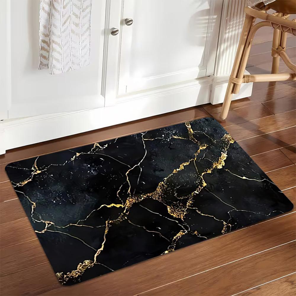 Marble Texture Background Pattern Decoration,Carpet,Living Room,Bedroom, Non-slip,Square rug