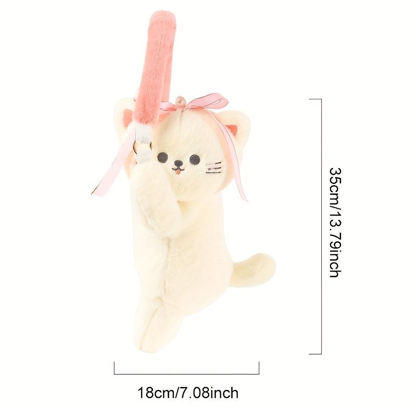 1pc Cute Car Tissue Holder & Hanging Storage Bag - Fit for Most Vehicles, Space-Saving Organizer for Tissues, Napkins, Snacks