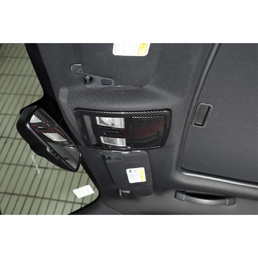 Car Reading Light Lamp Decoration Cover Stickers Trim for Dodge Challenger 2010- 2022 Interior Mouldings
