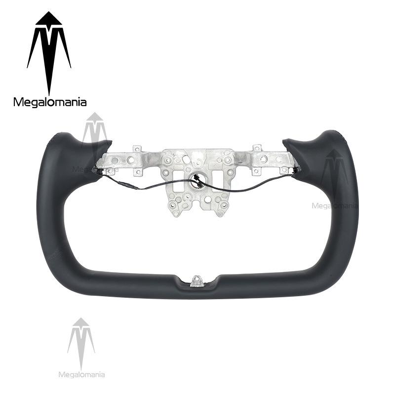 Upgraded Heated Full Leather Yoke Steering Wheel for Tesla Model 3 (Refreshed)