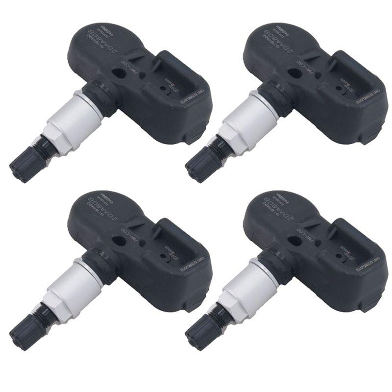 

Car Tire Pressure Sensors 4 Pcs For Lexus CT RX RC ES GX Is LS Toyota Camry Corolla 42607-42020 4260742020 чорний
