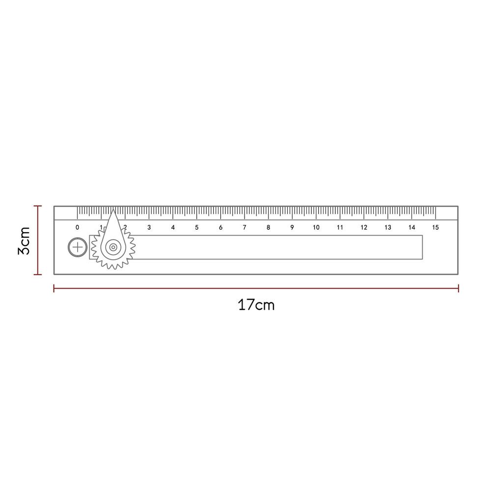 Supplies Measuring School Offce Supplies Drawing Ruler Compass Ruler Stationery Circle Ruler
