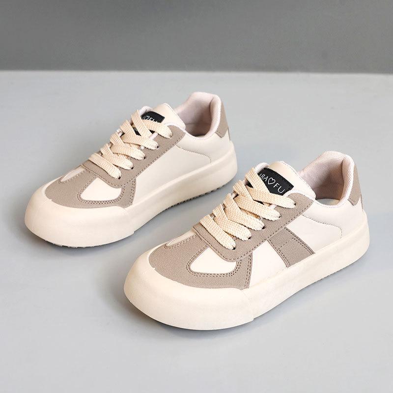 

[Customized] RD7665 new little white shoes women s 2025 summer and autumn women s shoes casual board shoes platform versatile increase height 35