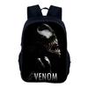 Venom School bag Superhero School Bag 40cm/15.7inch Backpack Zipper Backpack lightening Book Bags Computer Backpack