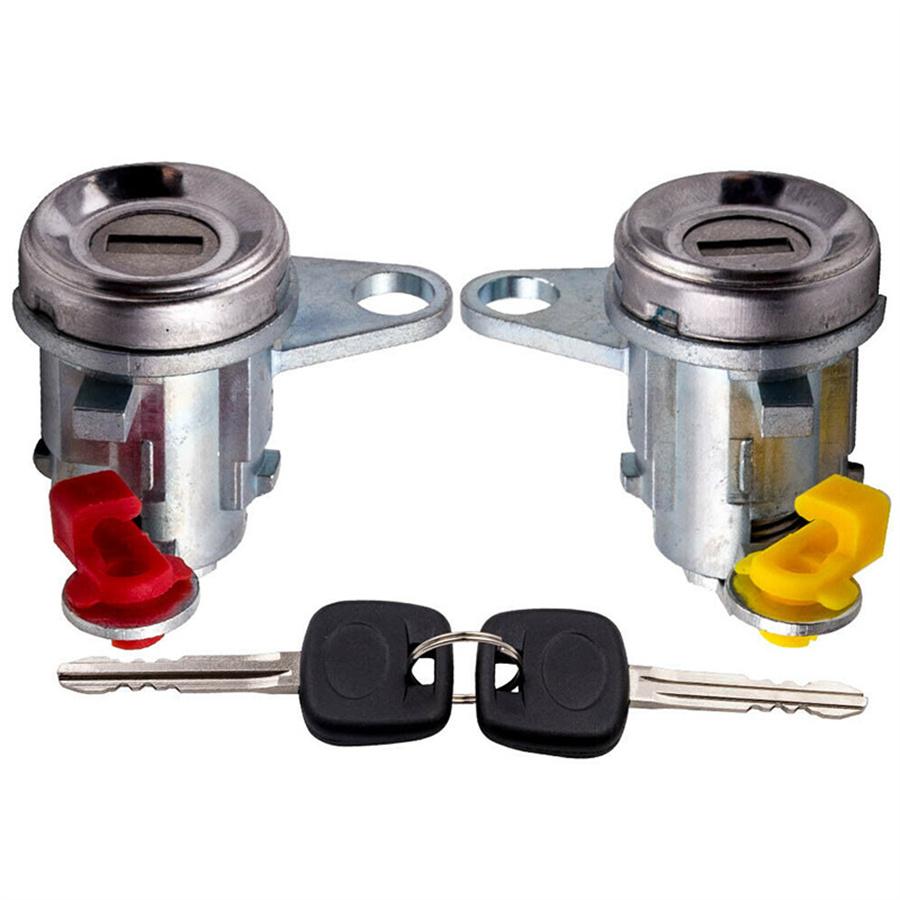 Door Lock Cylinder Set with Keys For Toyota Tacoma 1995-2004 Front Left & Right