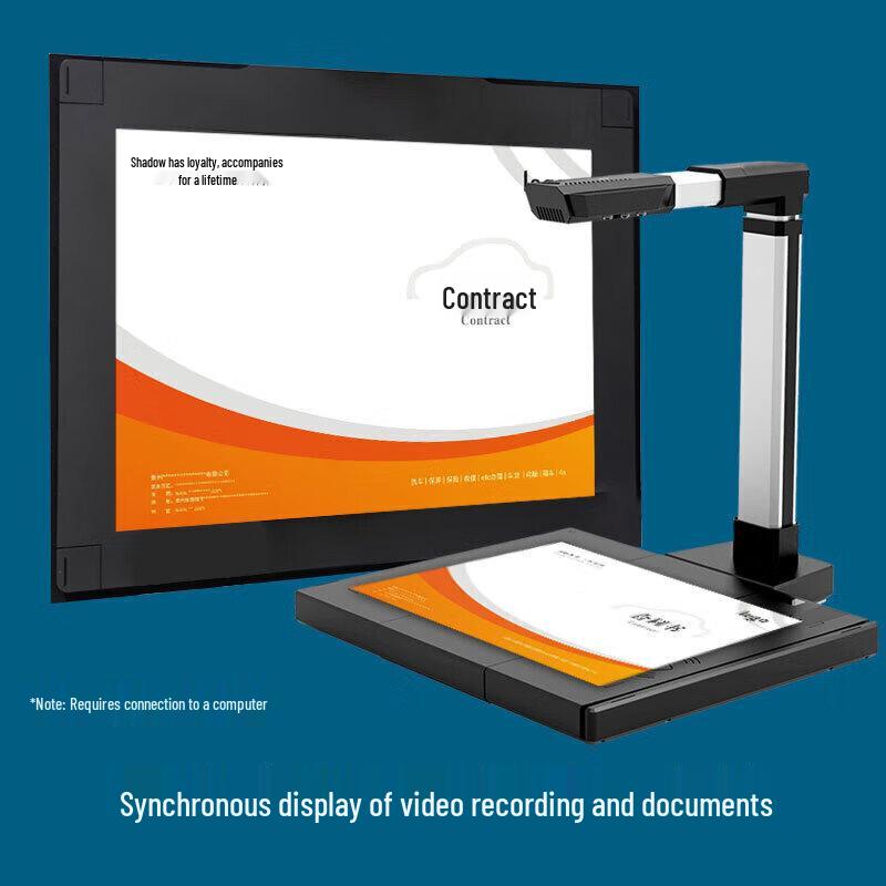 Liangtian 18MP A3 High-Speed Document Scanner with OCR CN plug (adapter included)