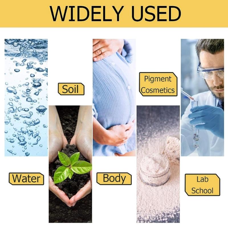 1 Pack 80 Strips Test Strips 1-14pH Test Litmus Paper for Water Soil Testing Alkaline Acid Indicator Testing Strips