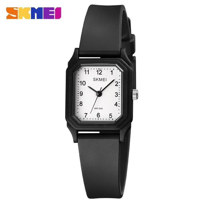 SKMEI 1651 Luxury Small Young Lady Girl Quartz Watch for Women Casual Creative Sports Waterproof Womens Wristwatches Reloj Mujer