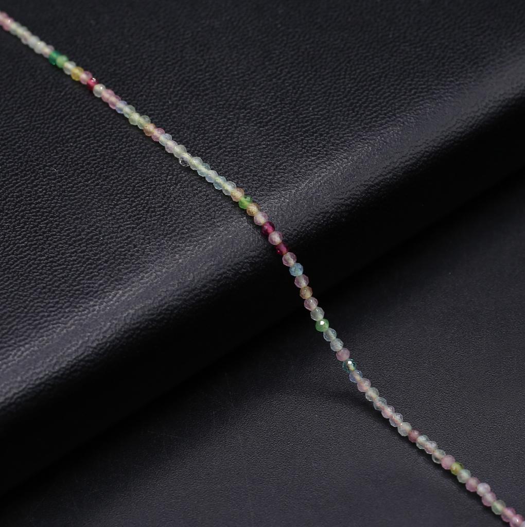 Naturstein facettierte Perlen Opal Isolation Perlen Charms für Schmuckherstellung DIY Halskette Armband Ohrringe Zubehör Größe 3 mm
