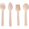 Individually Wrapped Biodegradable Paper Spoons