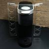 Convenient Coffee Organizer Coffee Pods Stand Coffee Storage Shelf Acrylic Texture Coffee Holder for Kitchen Cabinet