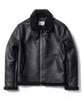 Qt8 Garments Rg B-3 Mouton Jacket (Black)