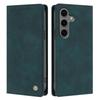 Wallet Case for Galaxy S24 - Leather/PU, Dark Green