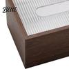 Bathroom Tissue Case Wooden Box Cover Rectangular Paper Towel Dispenser Decorative Napkin Storage Dining Room Holder Organizer for Office Desk Home